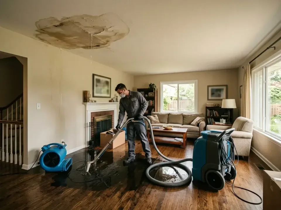 attic-pipe-burst-ceiling-drip-008 — frequently asked questions, Water Damage Restoration & Carpet Care in Belleview, FL